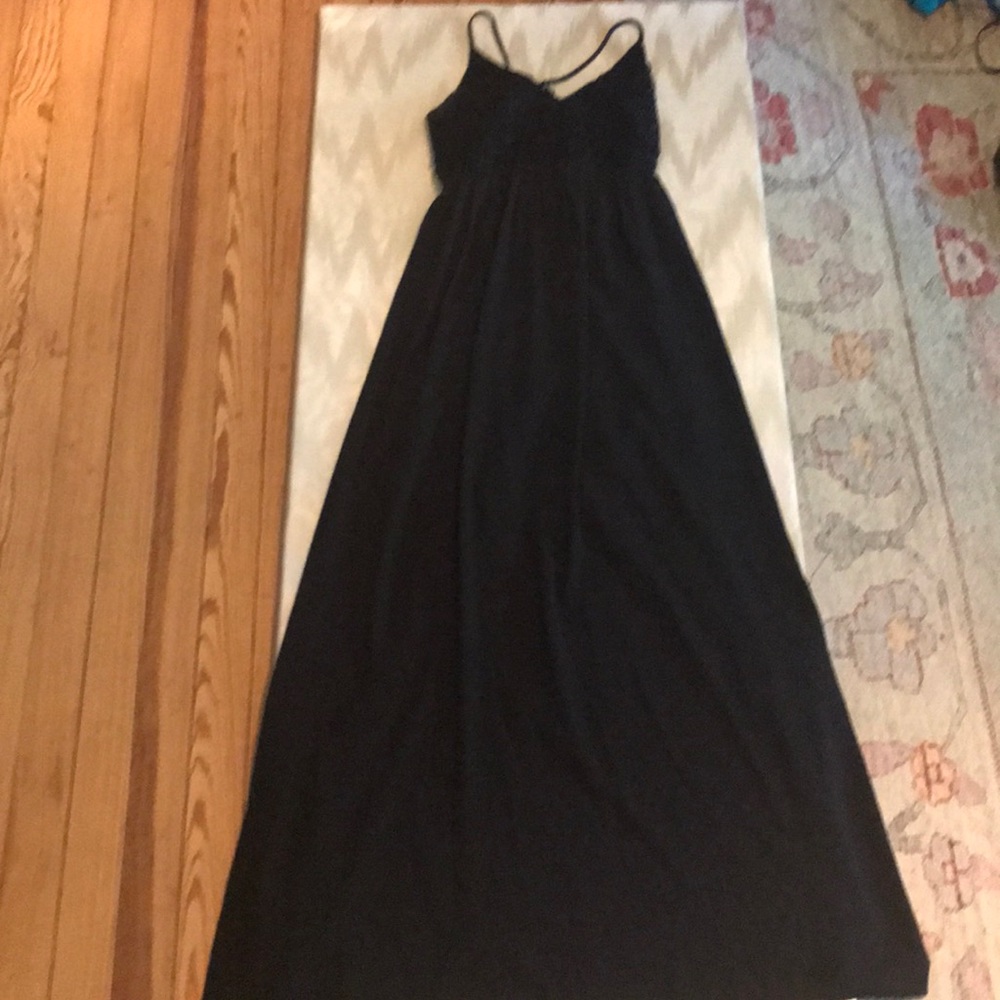 Lace Top Maxi Dress